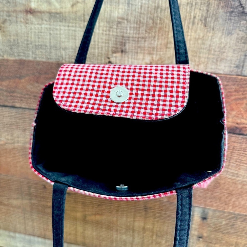 Kate Spade Vintage Y2K Gingham Tote Bag - Picture 8 of 10